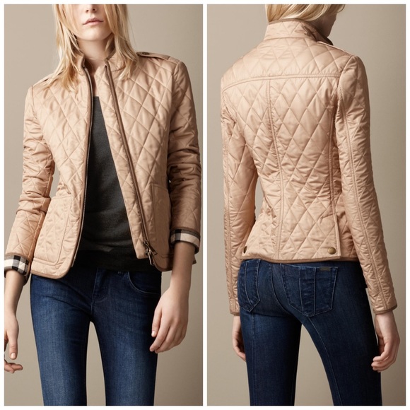 Burberry Brit Diamond-Quilted Jacket - Picture 13 of 13